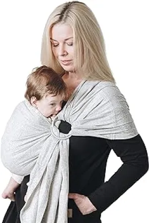 100% Cotton Muslim Infant Carrier Grey
