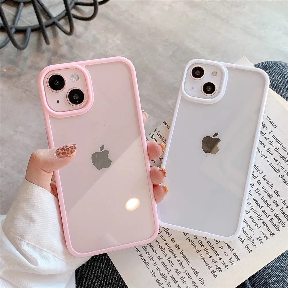 Acrylic Solid Color Phone Case