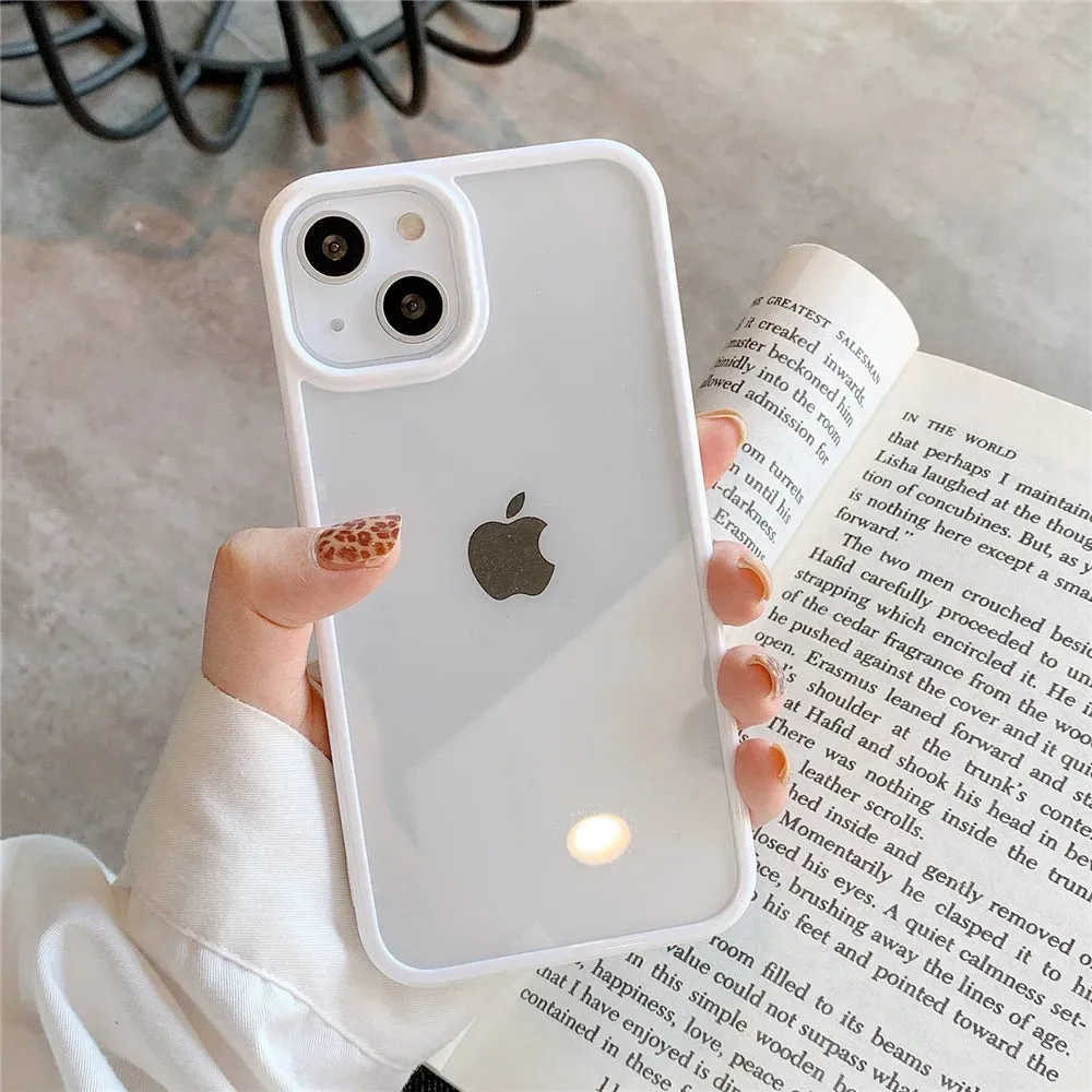 Acrylic Solid Color Phone Case