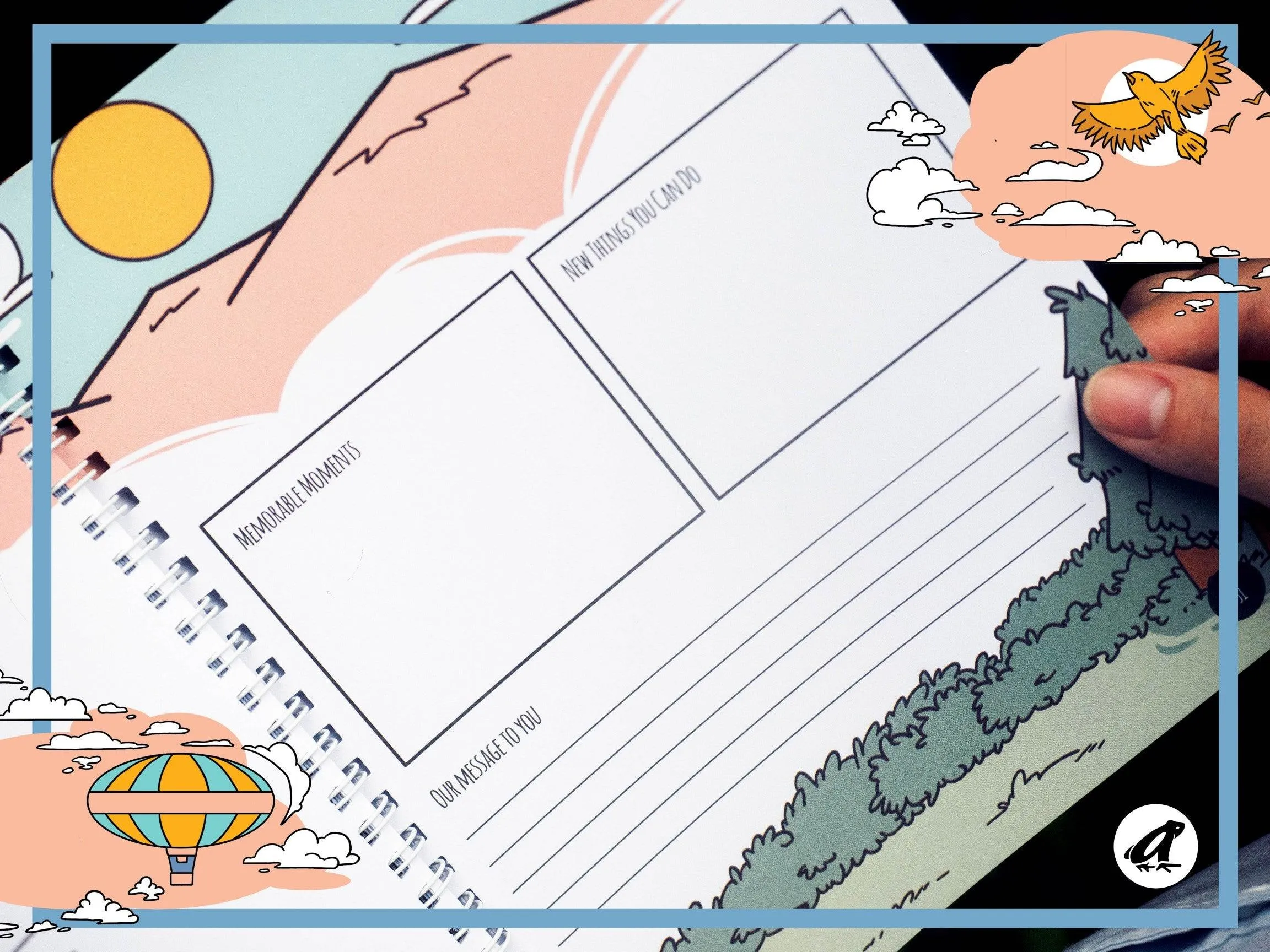 Agukaka The Great Adventure: Your First Five Years Baby Journal
