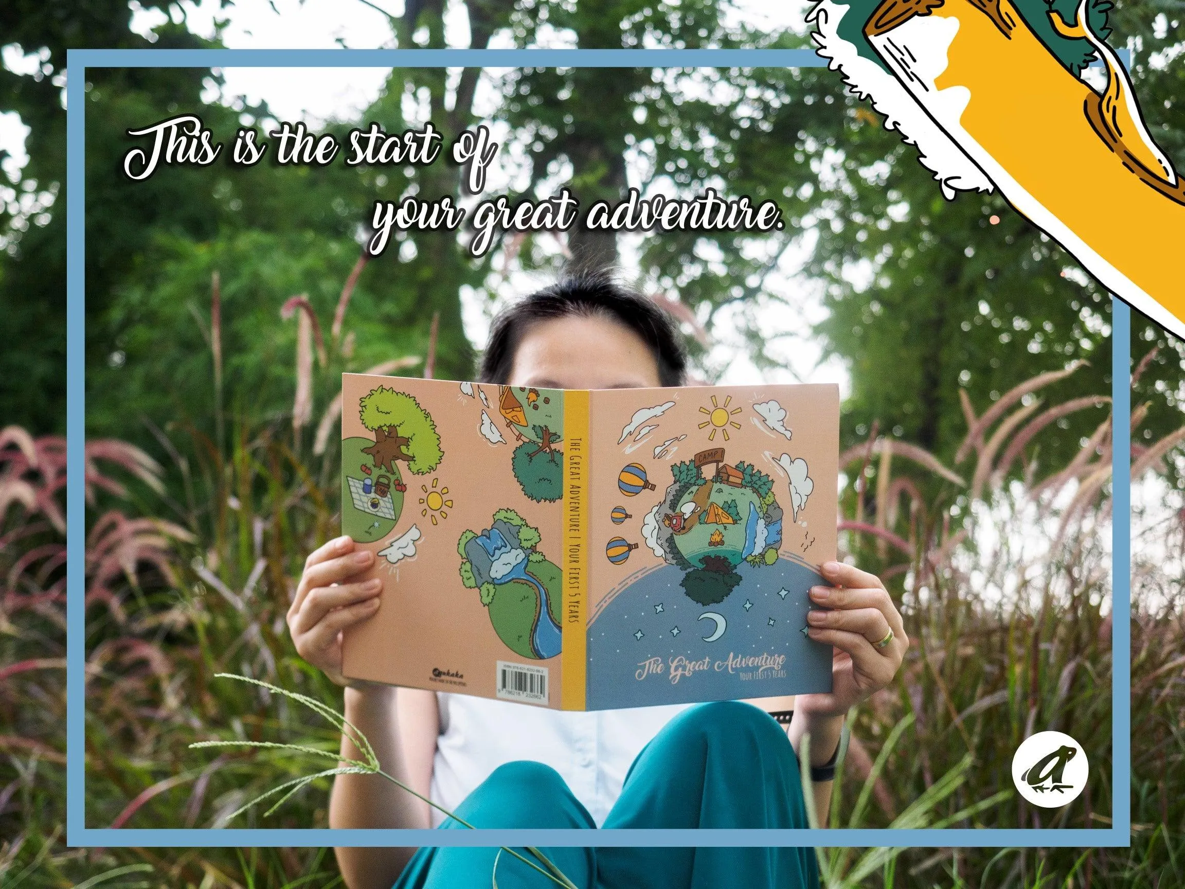 Agukaka The Great Adventure: Your First Five Years Baby Journal