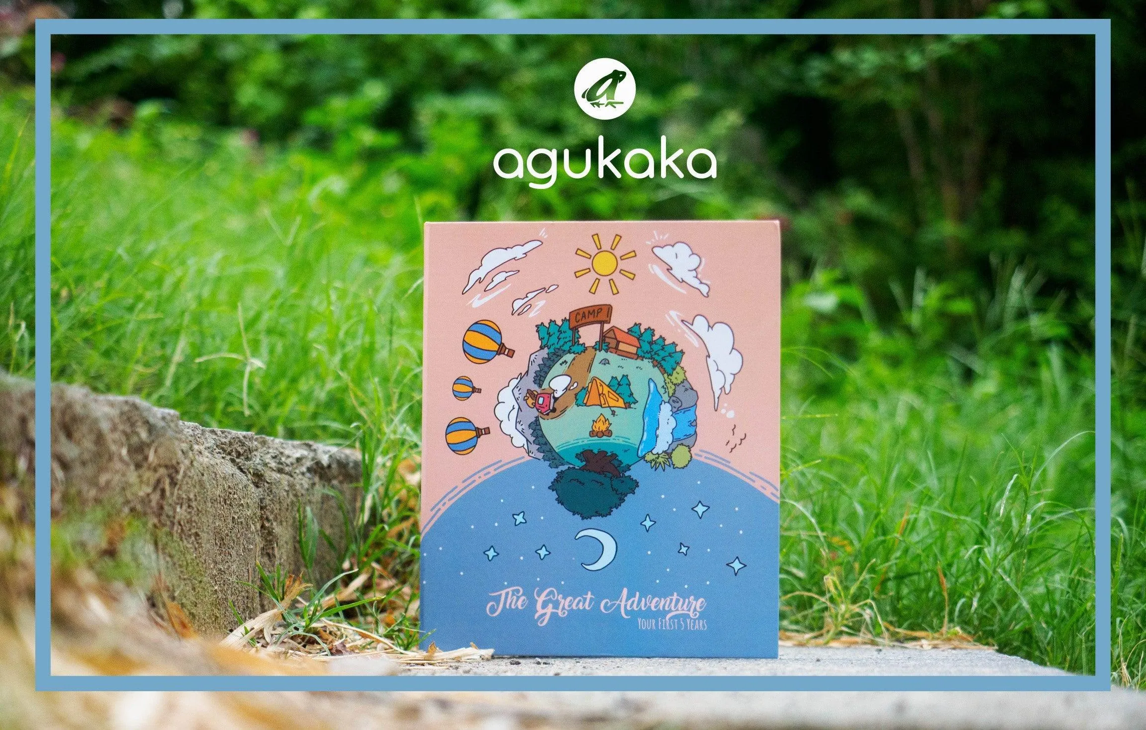 Agukaka The Great Adventure: Your First Five Years Baby Journal