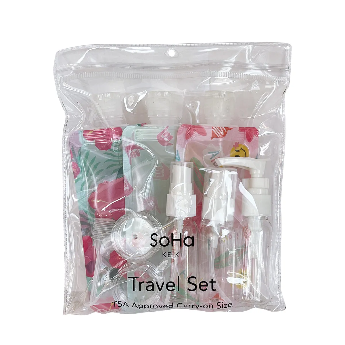Alohas and Shakas Keiki Travel Pouch, Set of 11