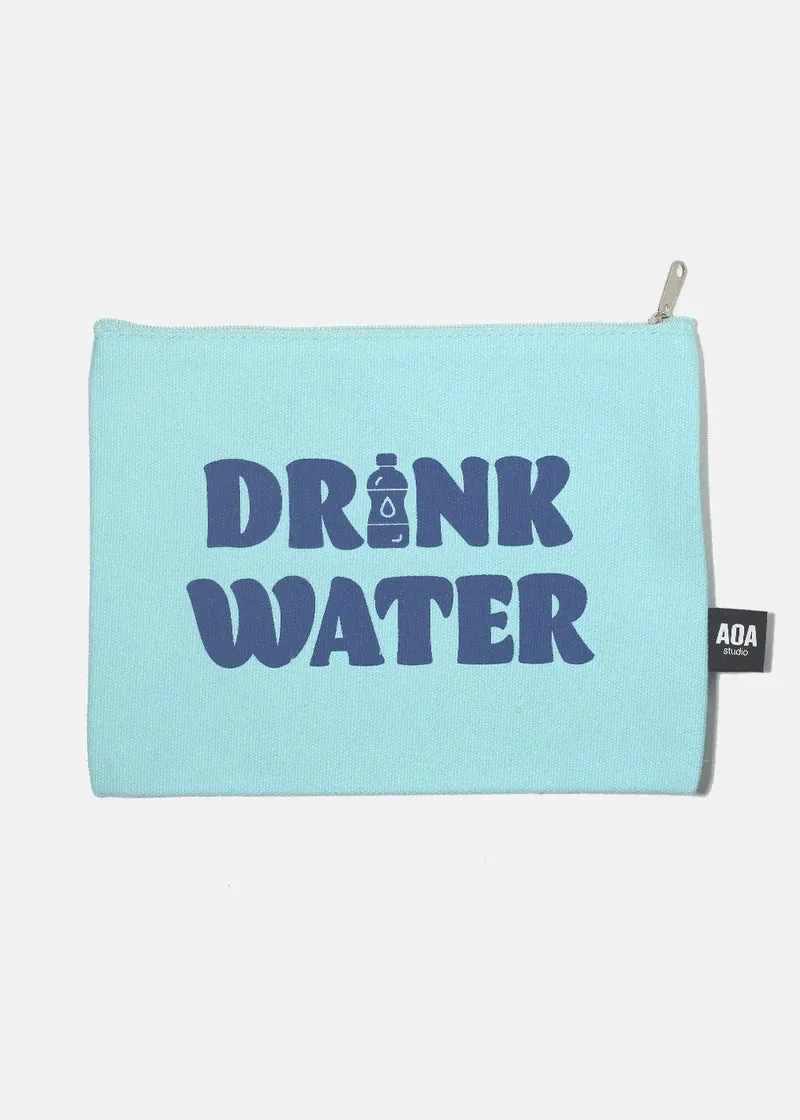 AOA Canvas Bag - Drink Water