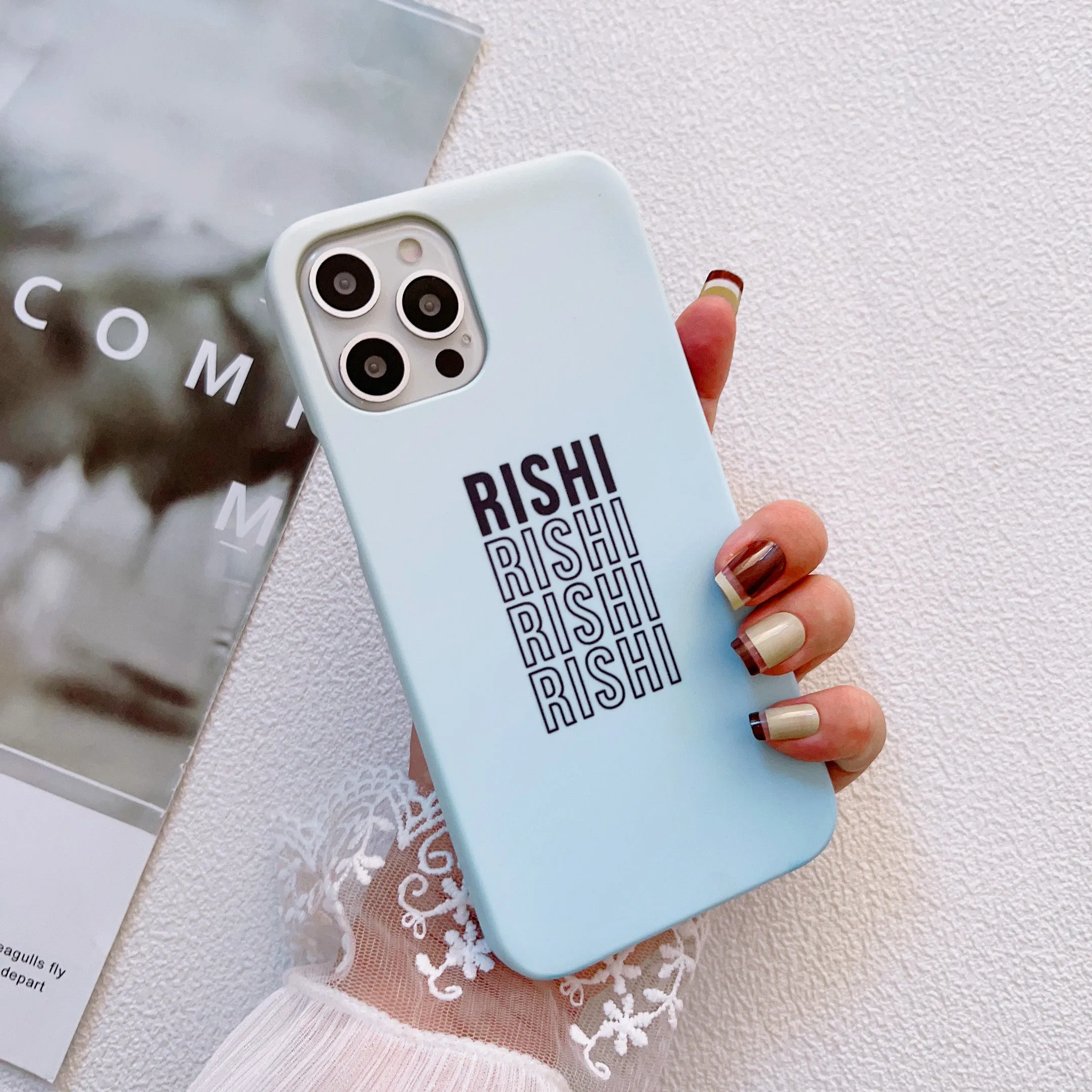 Blue Ombre Customised Slim Case