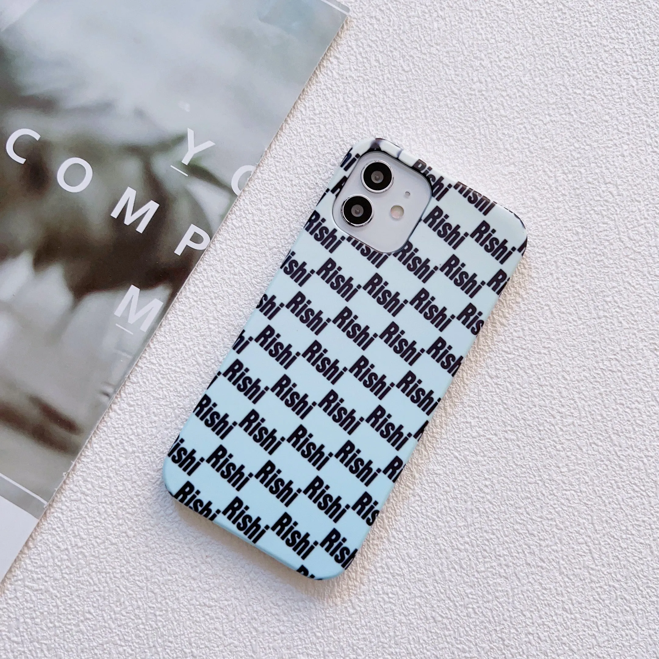 Blue Ombre Customised Slim Case