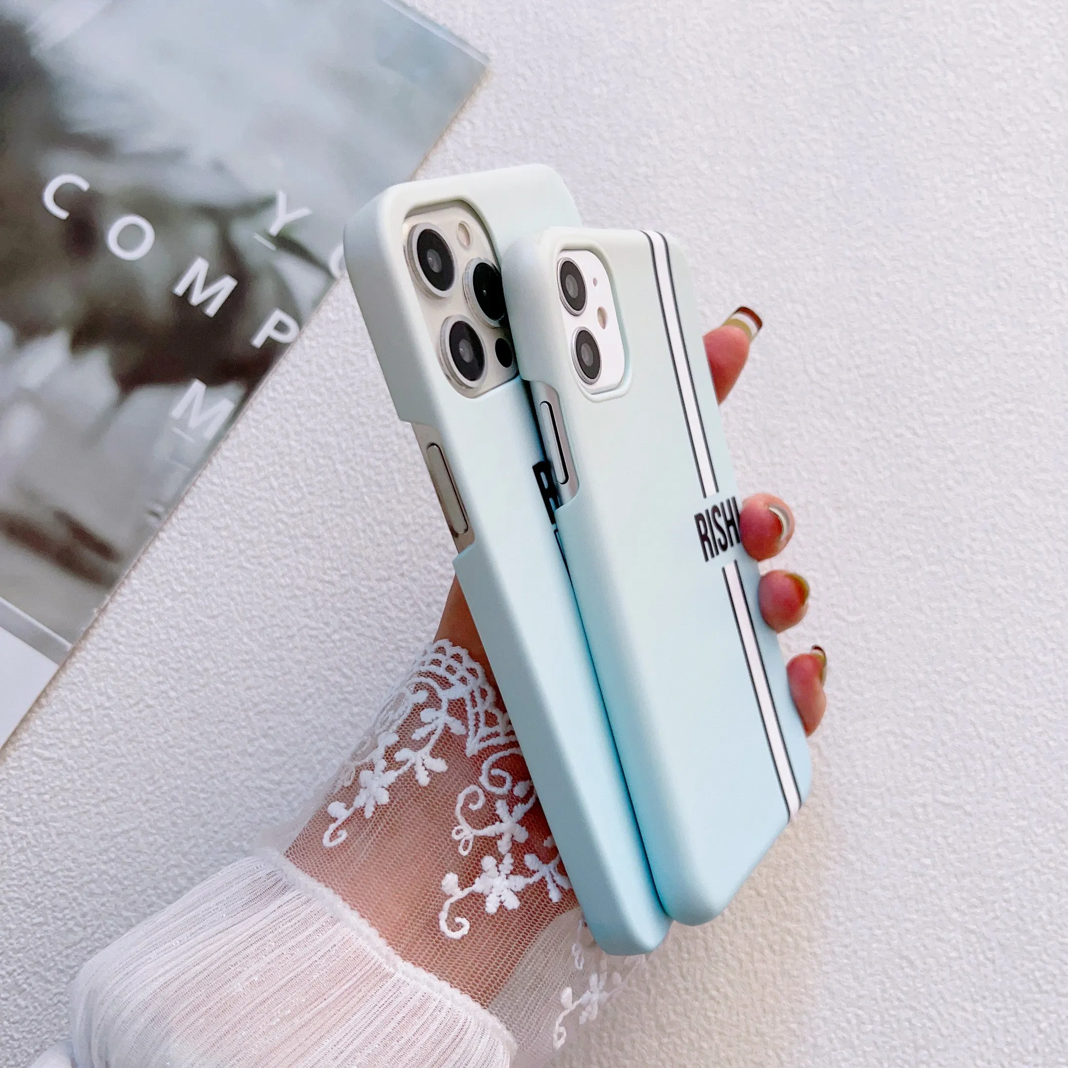 Blue Ombre Customised Slim Case