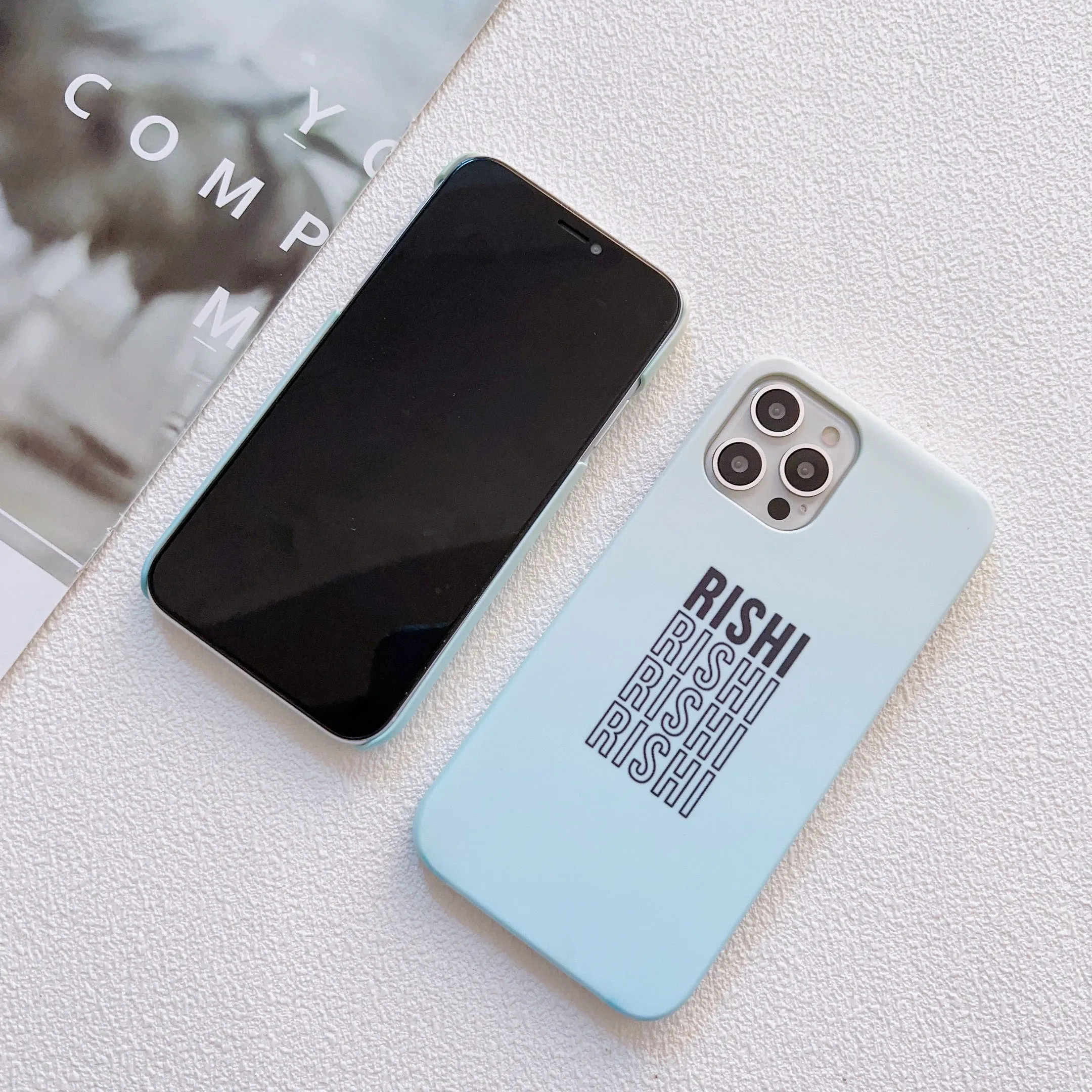 Blue Ombre Customised Slim Case
