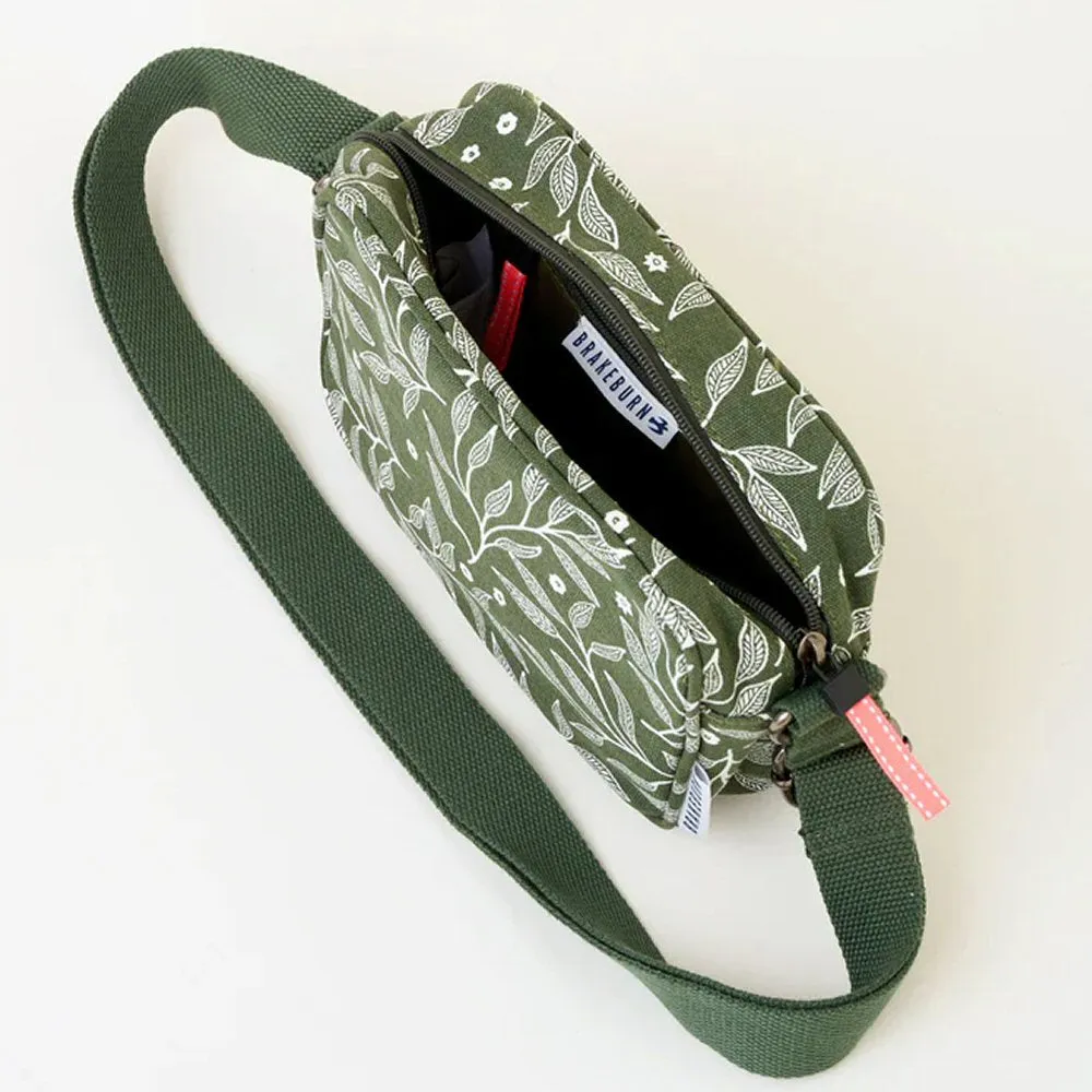Brakeburn One Size Orchard Leaf Camera Cross Body Bag