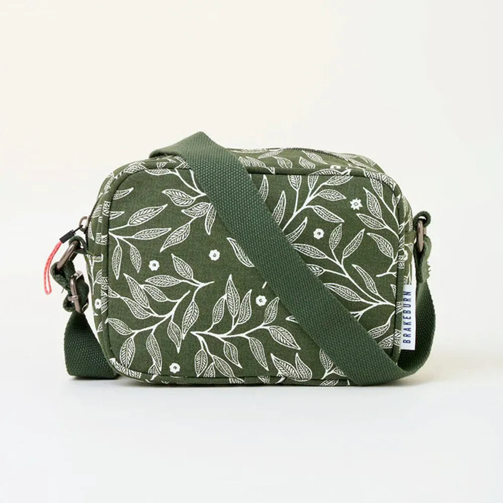 Brakeburn One Size Orchard Leaf Camera Cross Body Bag