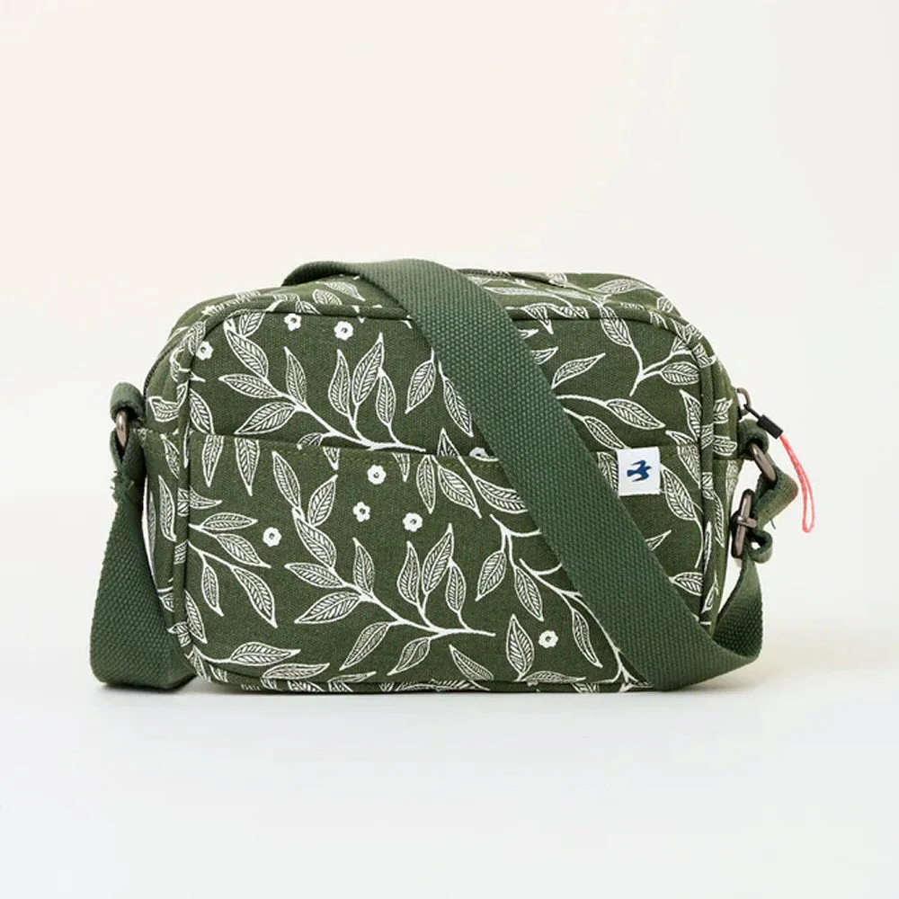 Brakeburn One Size Orchard Leaf Camera Cross Body Bag