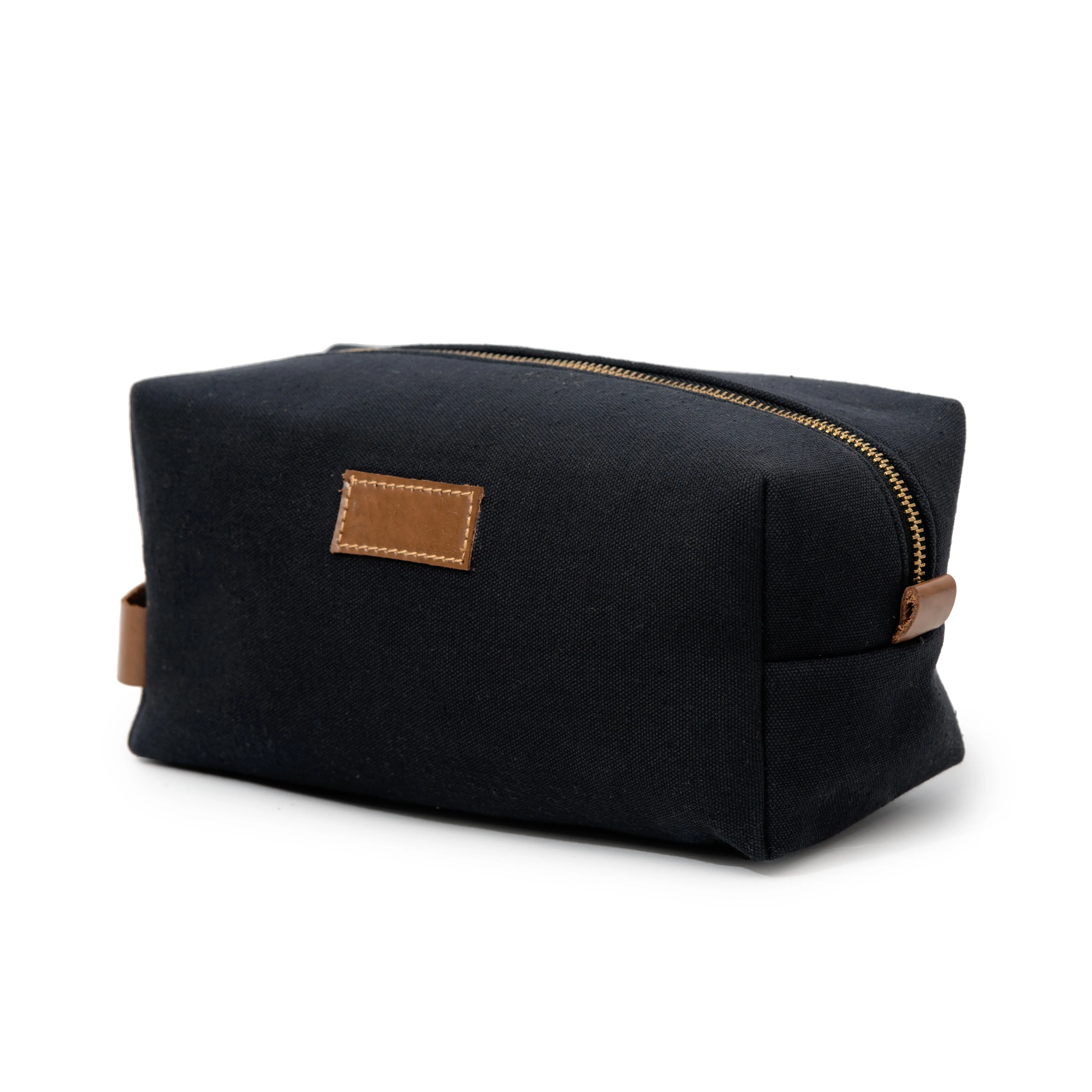 Canvas Box Organizer Pouch - Black