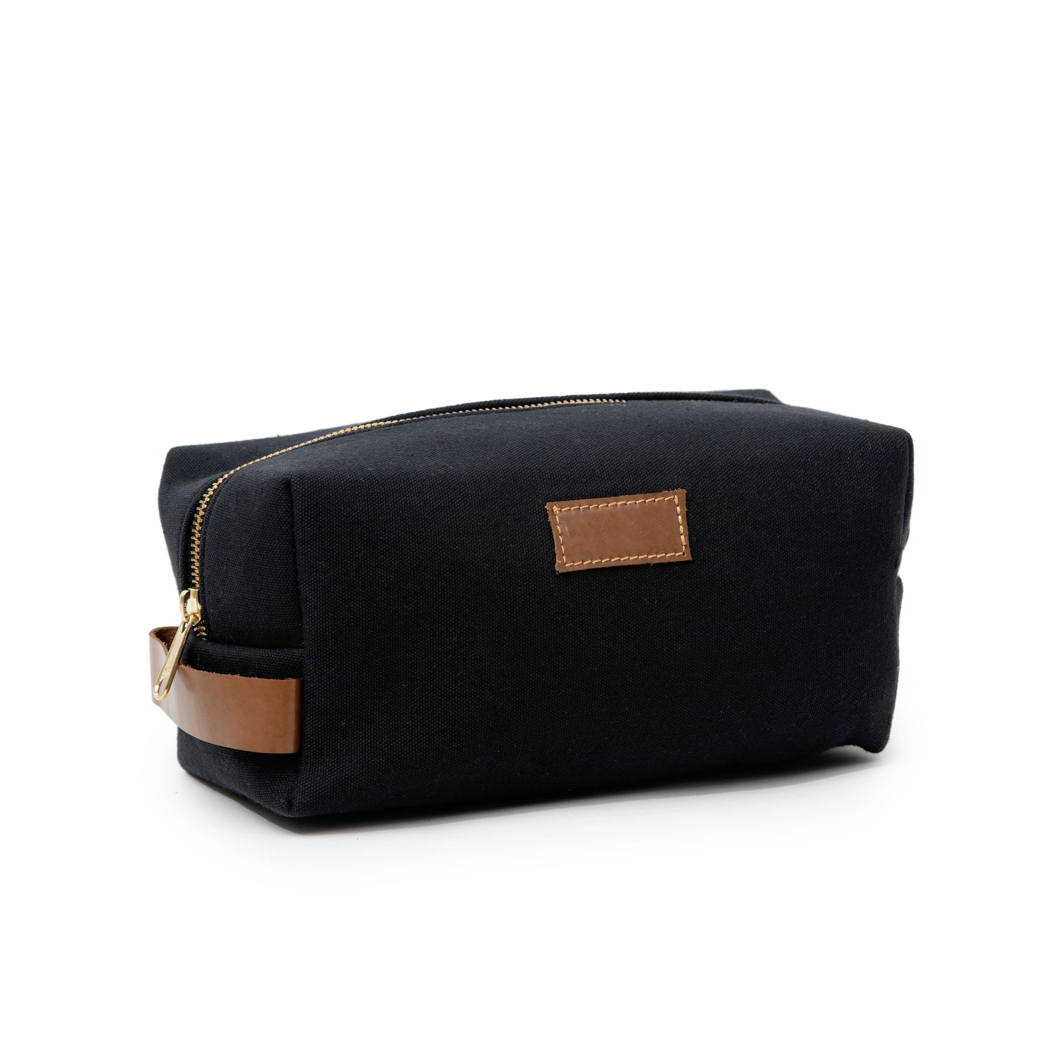 Canvas Box Organizer Pouch - Black