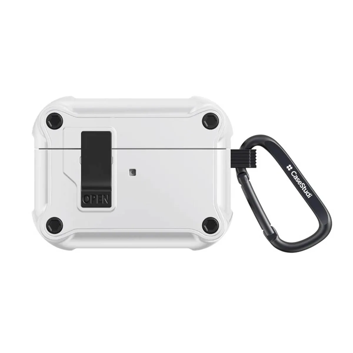 Case Studi Airpods Impact Case for AirPods Pro 2 (White &amp; Black)