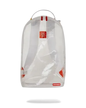 Clear Vision Sharks In Paris - 100% All ClearBackpack