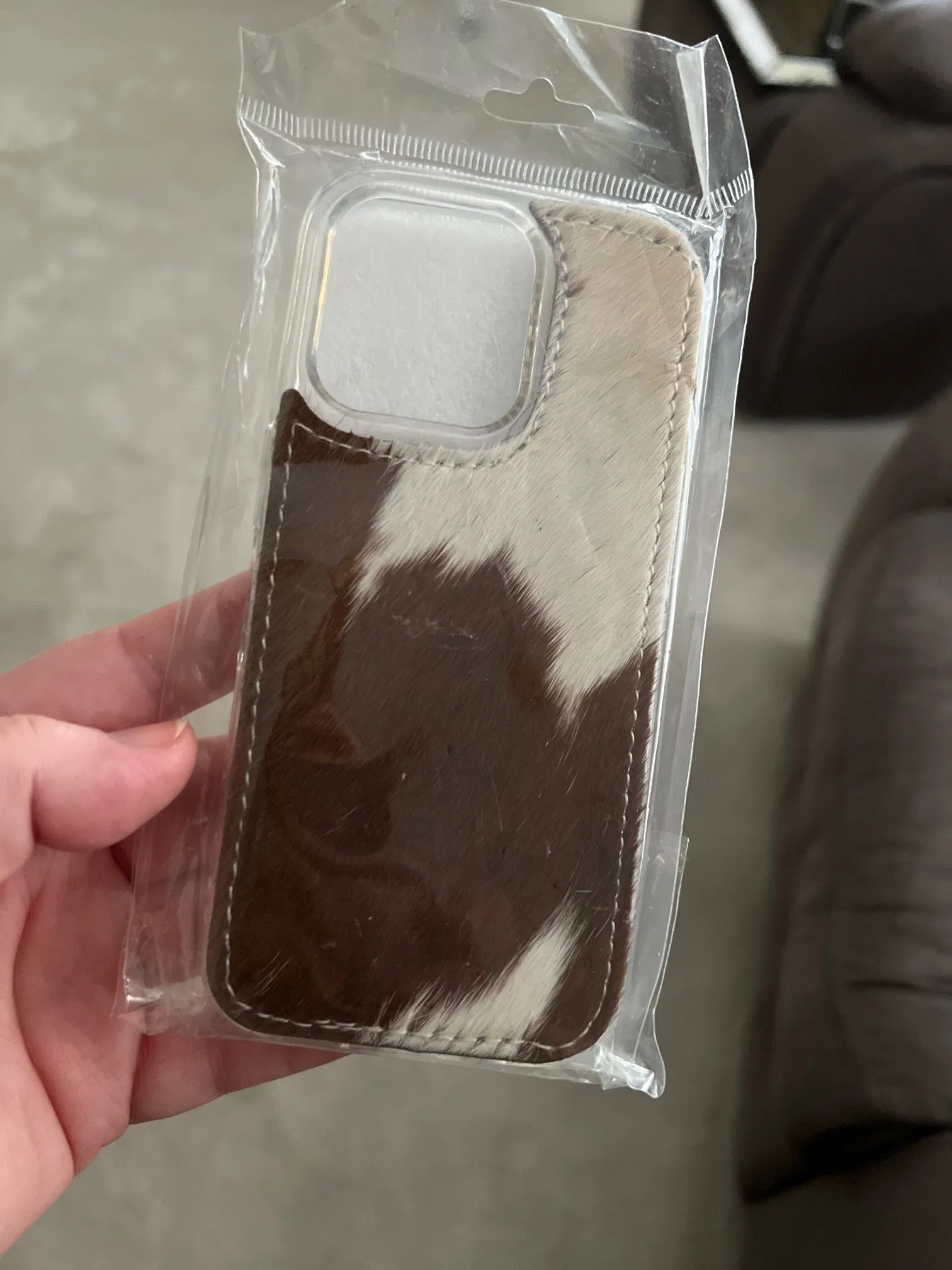 Cowhide IPHONE 16 PRO Phone Cases - by Western Linens