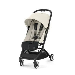 Cybex Orfeo Canvas White - Black Frame
