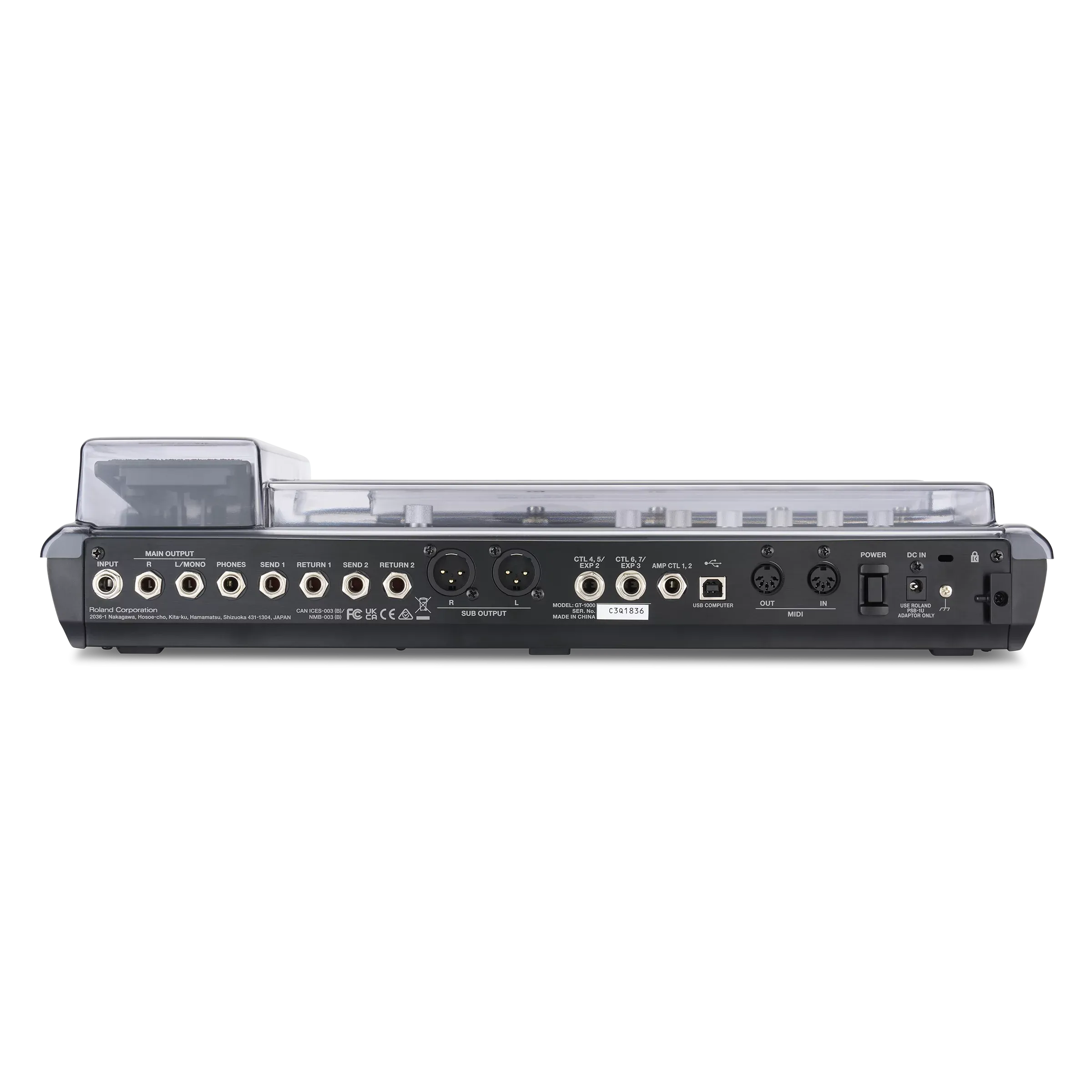 Deck Saver DS-PC-GT1000 Dust Cover for Multi-Effects Processor Pedal