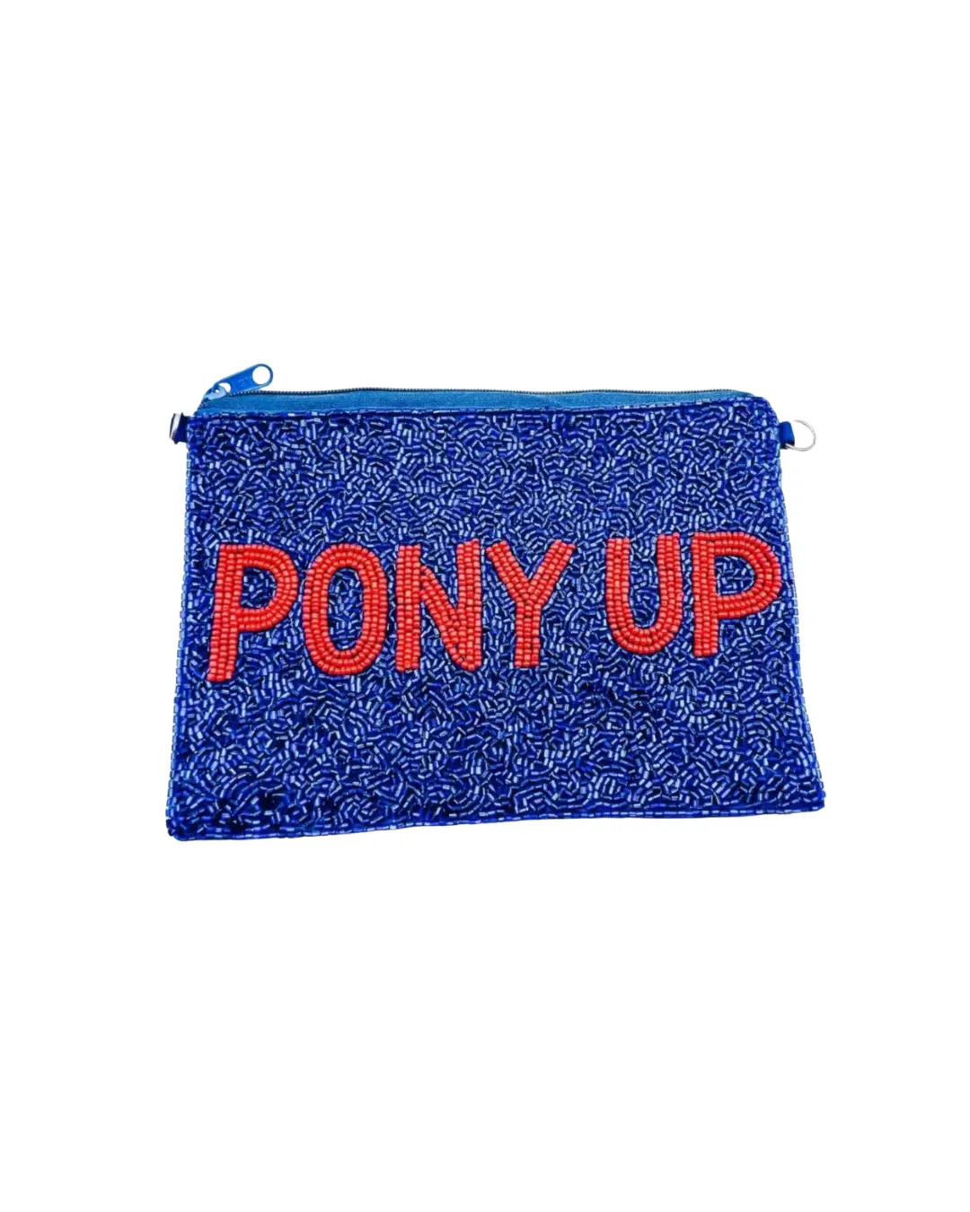 Game Day Beaded Pouch