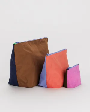 Go Pouch Set in Night Lights