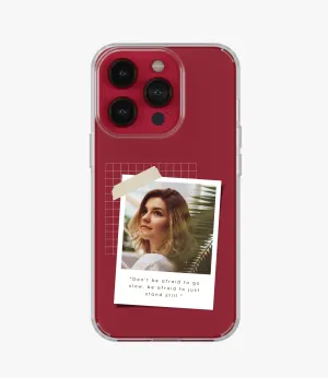 Go Slow Aesthetic Polaroid Silicone Case