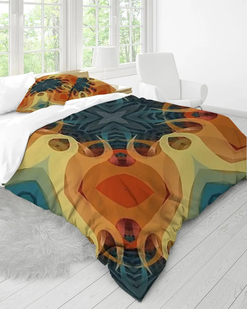 Groove 4 Queen Duvet Cover Set