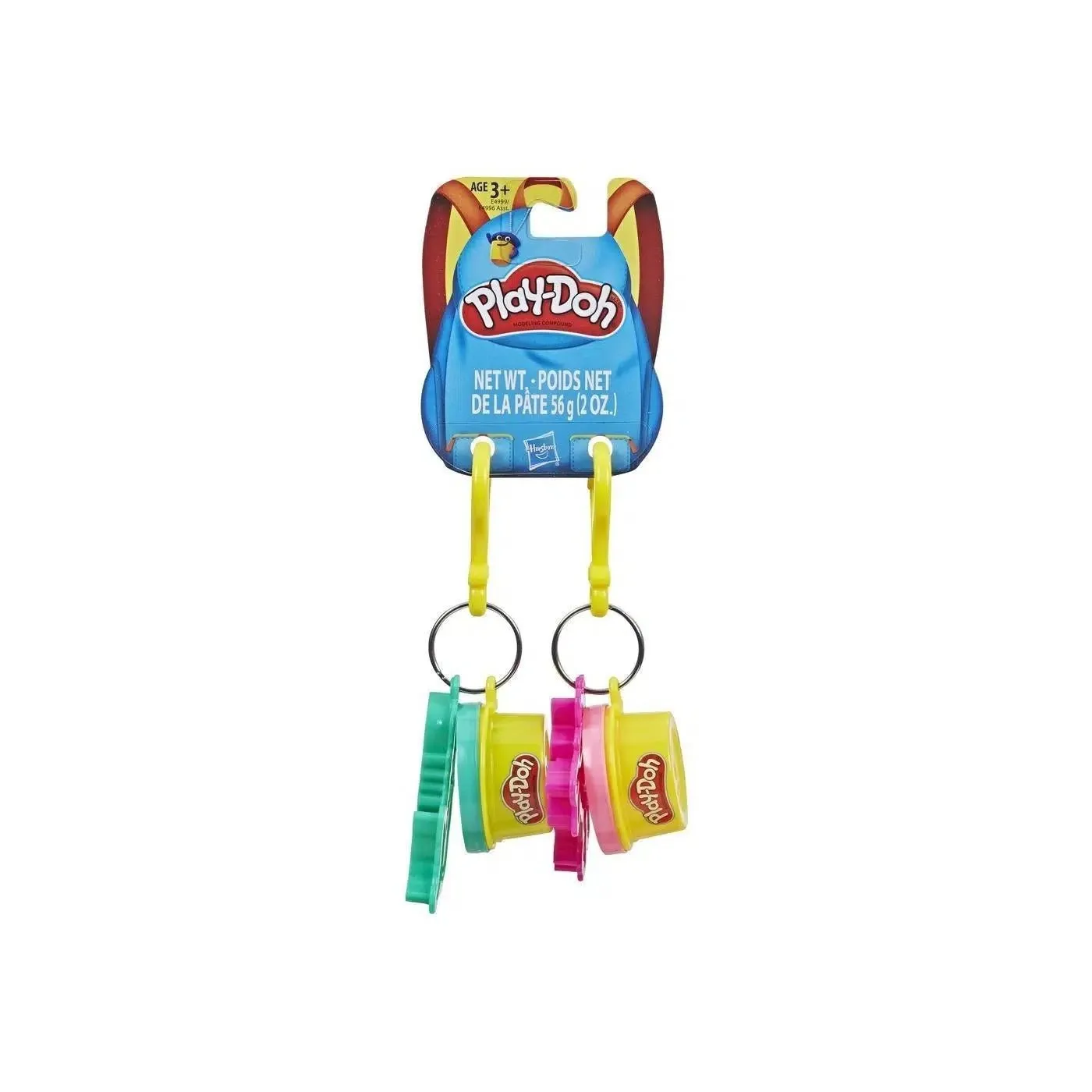 Hasbro Play-Doh Keychain Cans