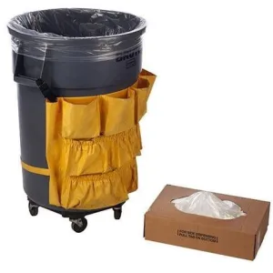 HDPE Trash Bags & Can Liners 40 x 48 x 16 MIC 250/CTN