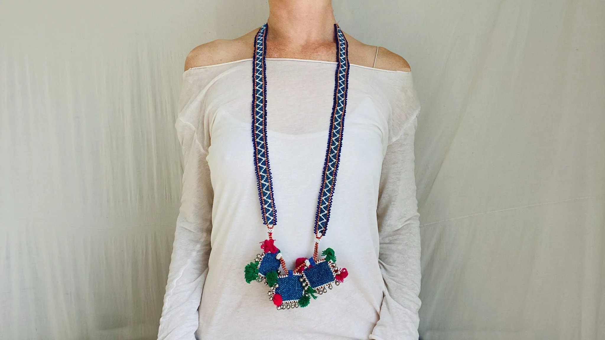 Kuchi Necklace. Beadwork.