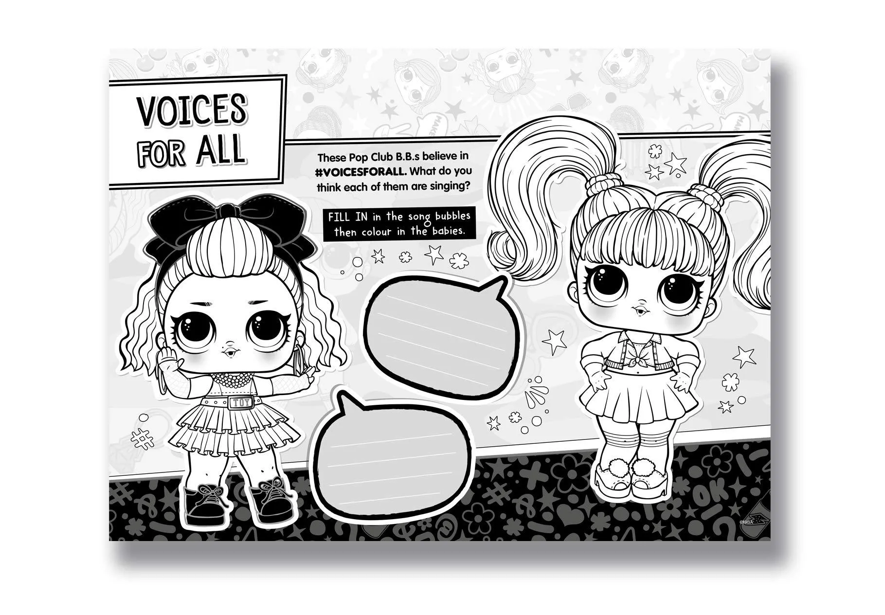 L.O.L. Surprise! Activity & Coloring Pad