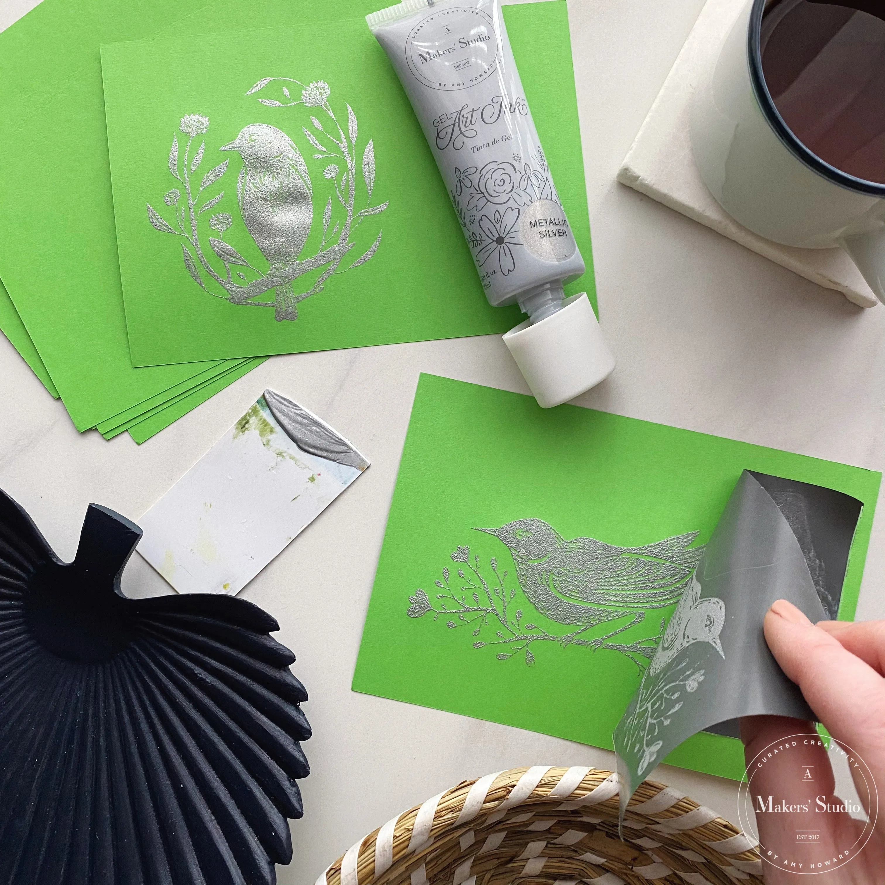 Metallic Gel Art Ink Bundle