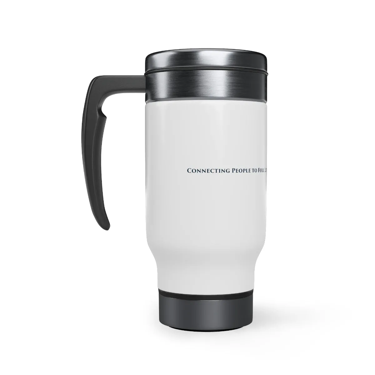 Mission & Vision Stainless Steel Travel Mug with Handle, 14oz - 2