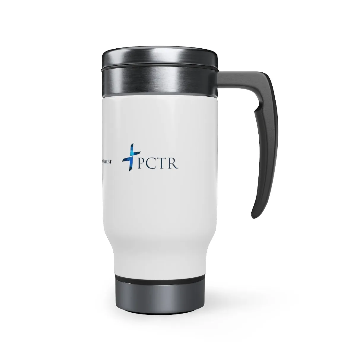 Mission & Vision Stainless Steel Travel Mug with Handle, 14oz - 2