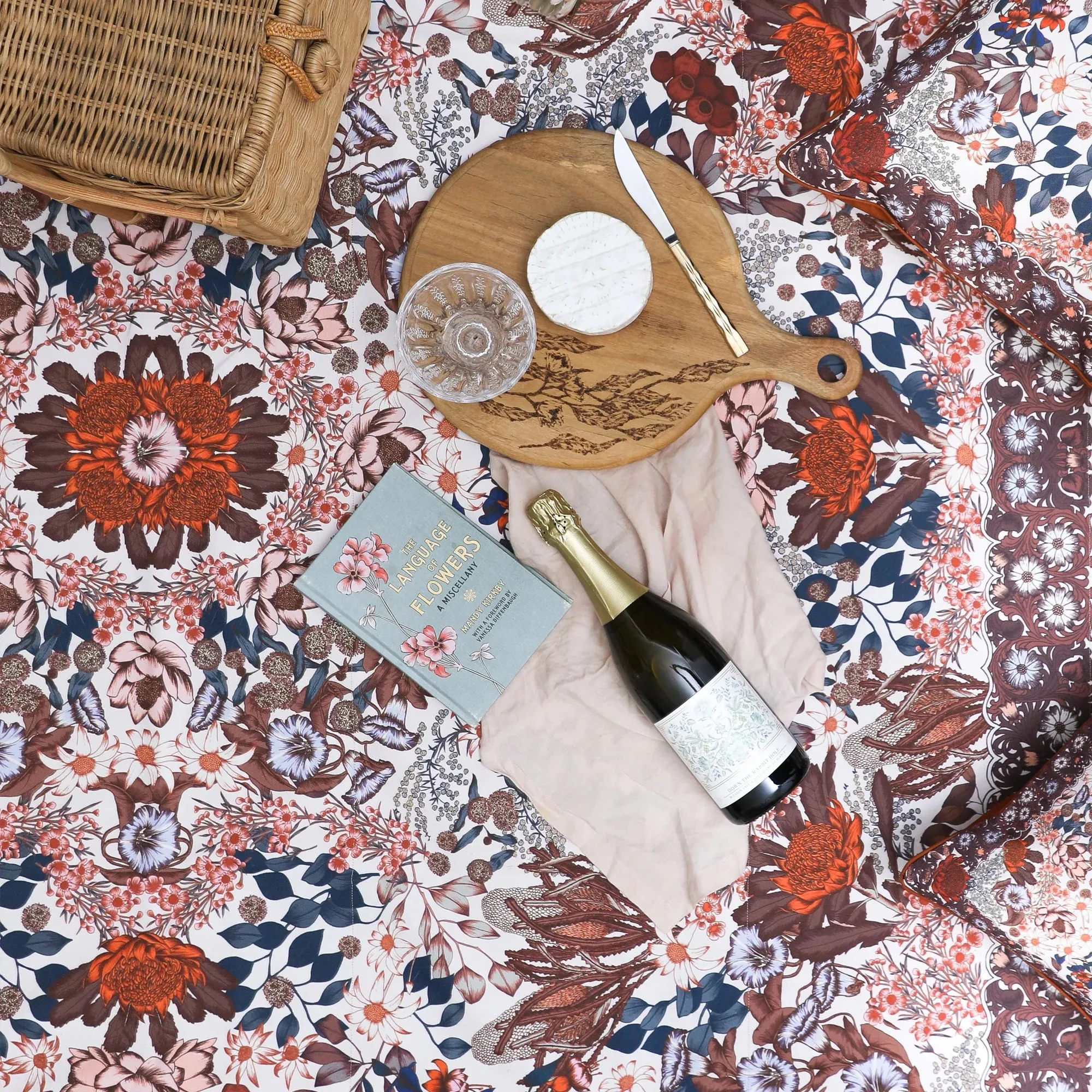 Native Blossom Picnic Rug