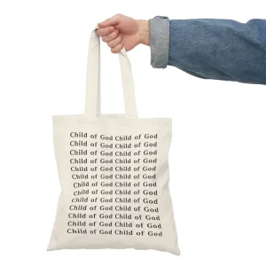Natural Tote Bag - Child of God