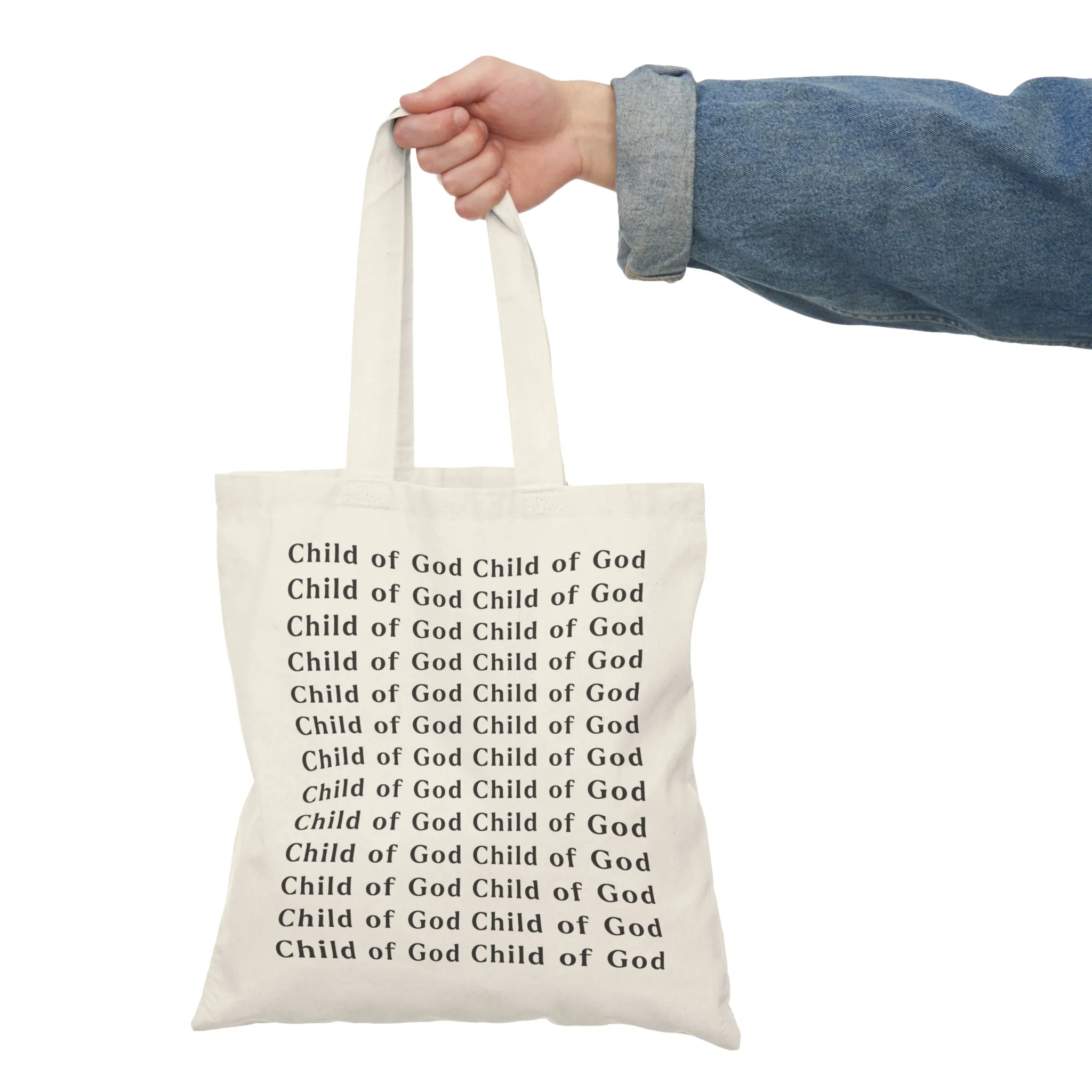 Natural Tote Bag - Child of God