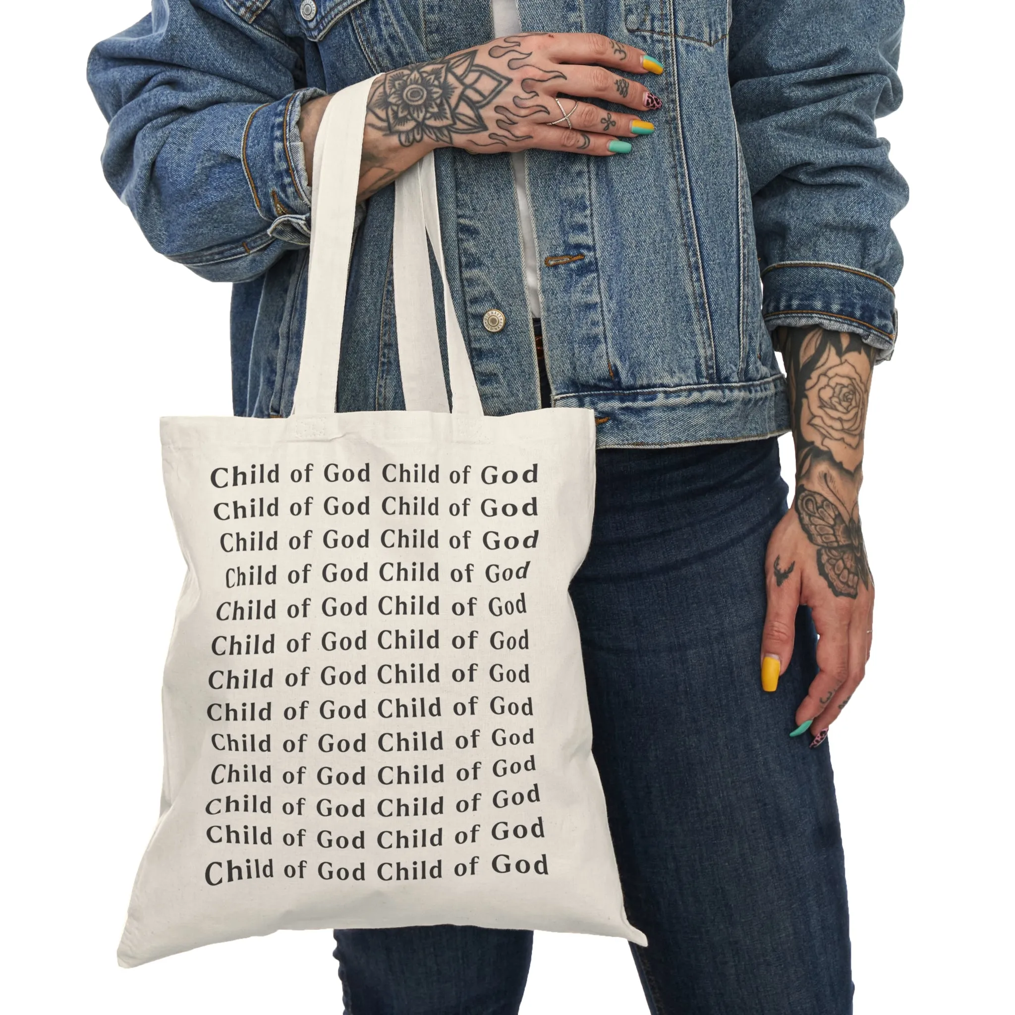 Natural Tote Bag - Child of God