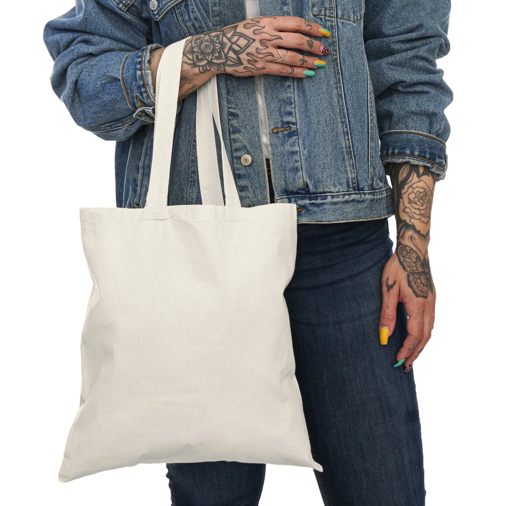 Natural Tote Bag - We Love