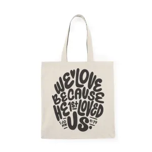 Natural Tote Bag - We Love