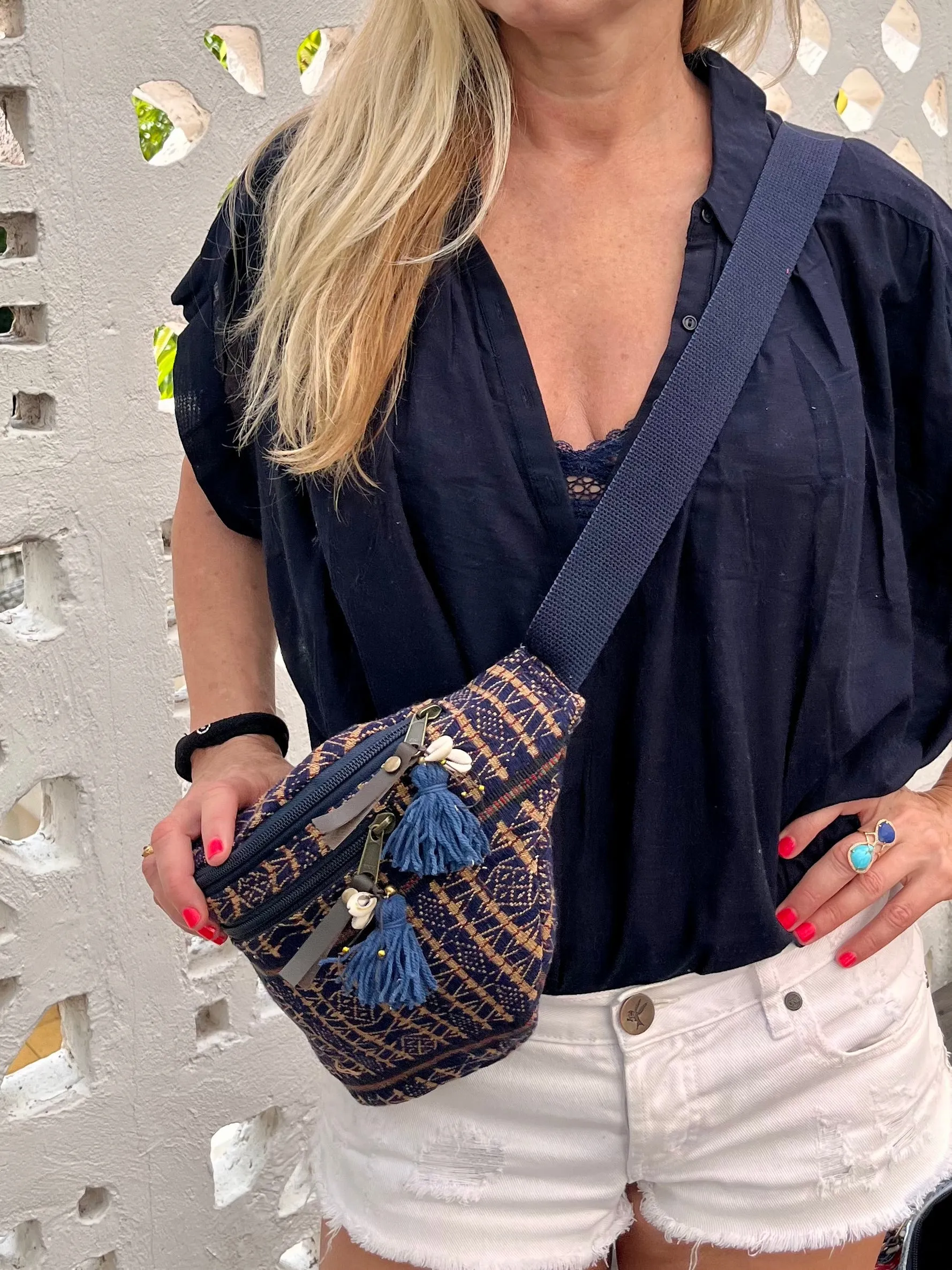 Nina Sling Bag Indigo