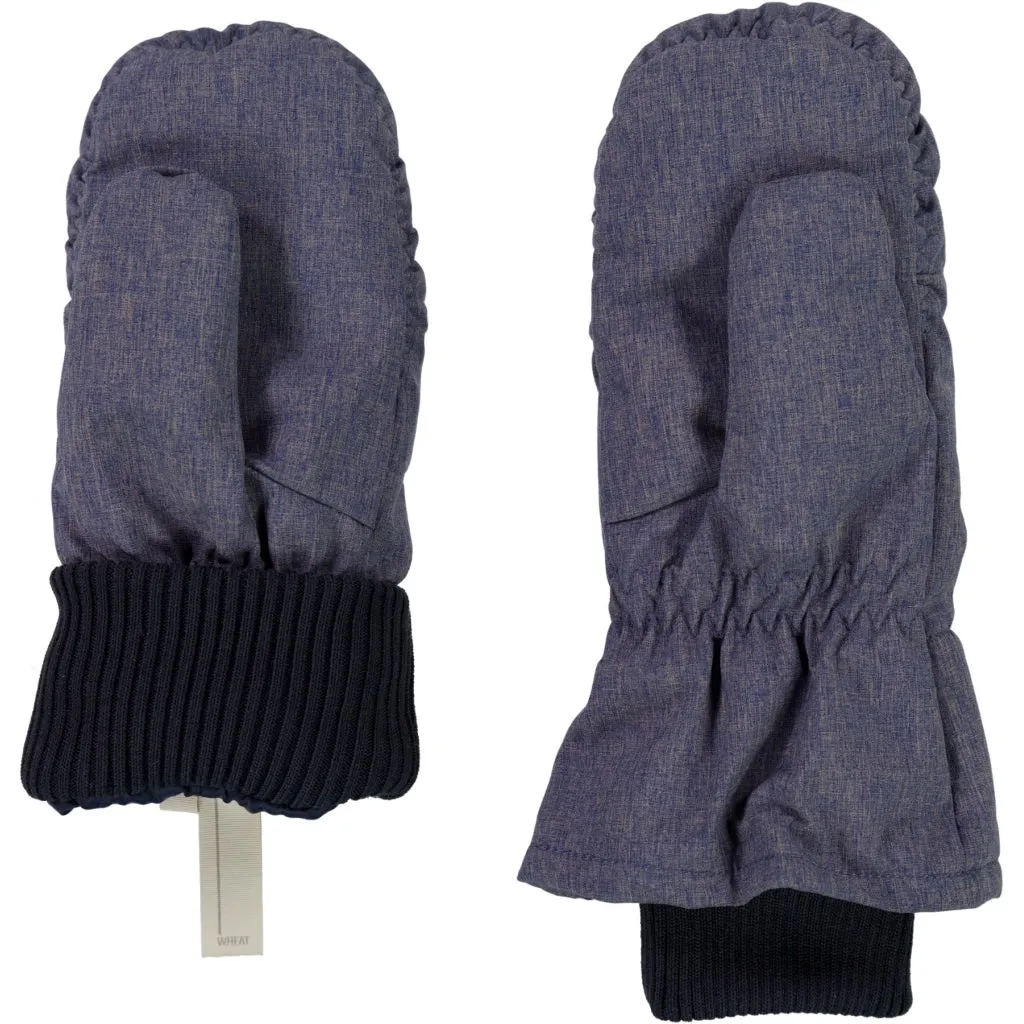 Puffer Mittens jazz - dark blue melange