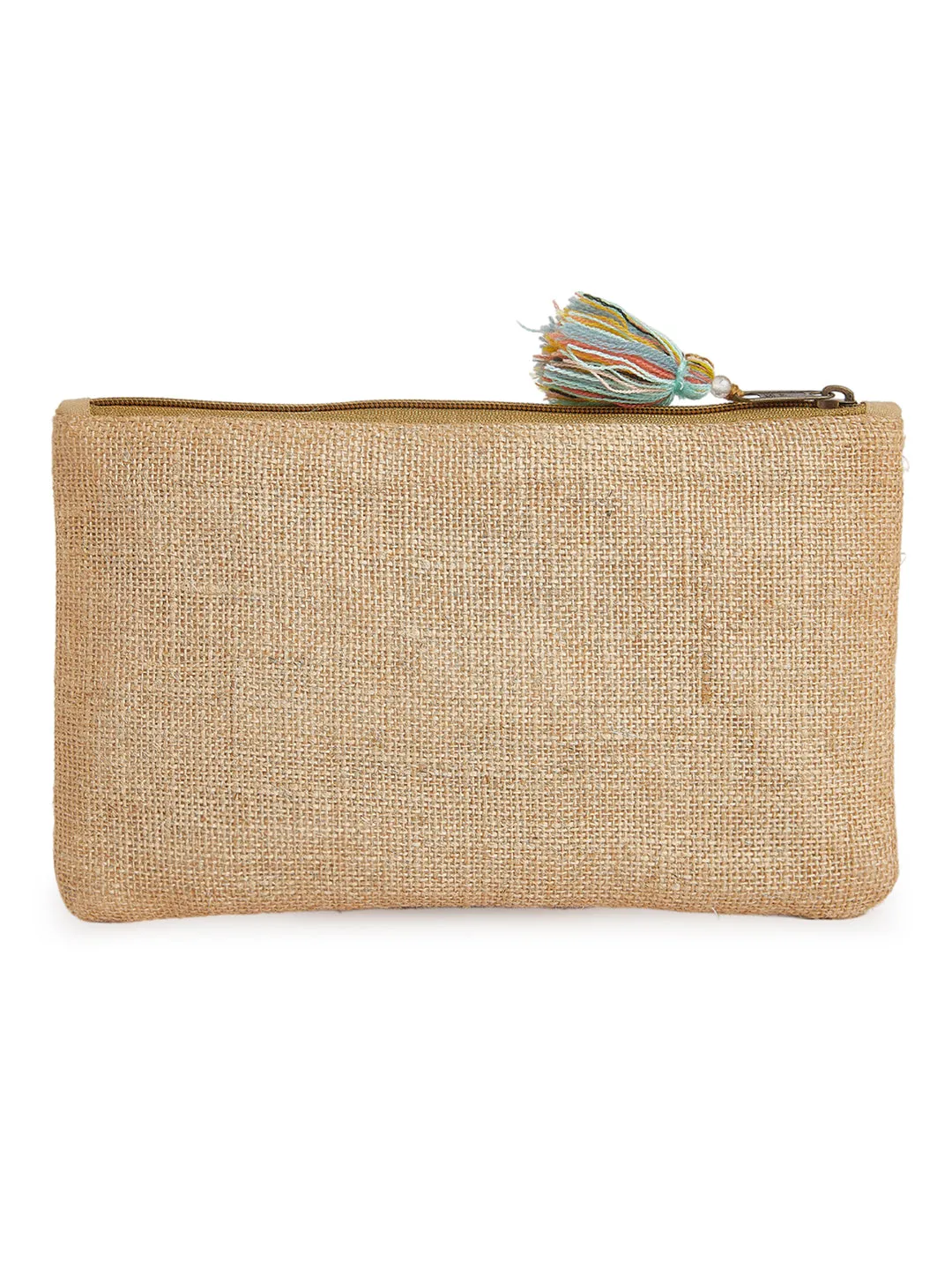 Raw Sienna Pouch