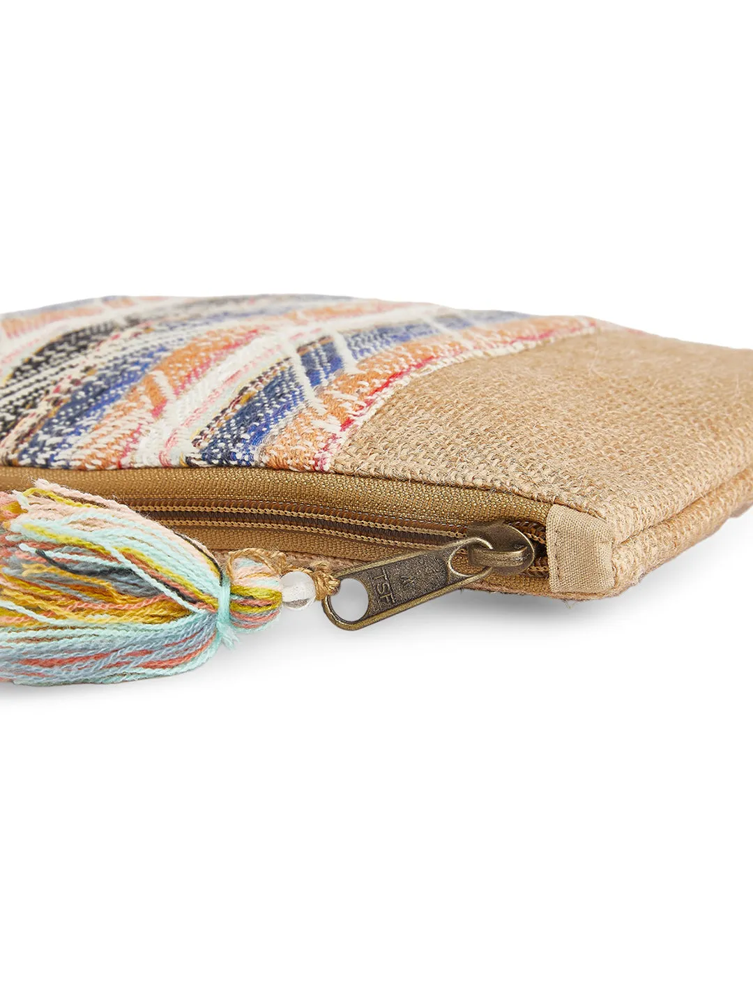 Raw Sienna Pouch