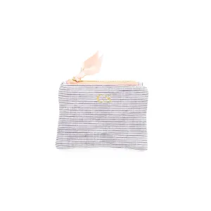 Shoreline Stripe Mini Pouch