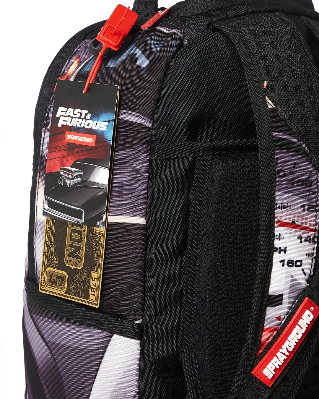 Sprayground Backpack FAST AND FURIOUS SHARK GAUGES BACKPACK (ONLY 50 PCS MADE) Multicolor