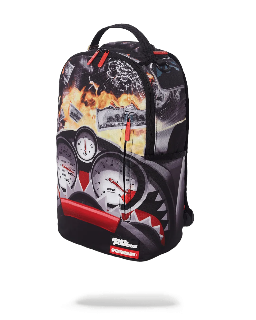 Sprayground Backpack FAST AND FURIOUS SHARK GAUGES BACKPACK (ONLY 50 PCS MADE) Multicolor