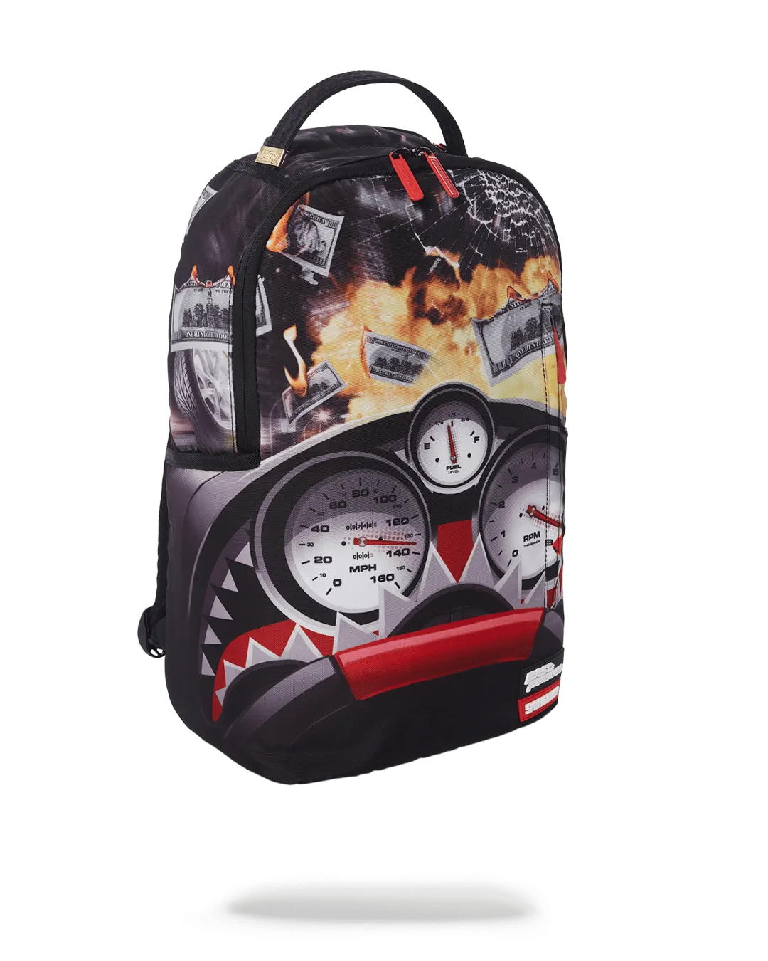 Sprayground Backpack FAST AND FURIOUS SHARK GAUGES BACKPACK (ONLY 50 PCS MADE) Multicolor