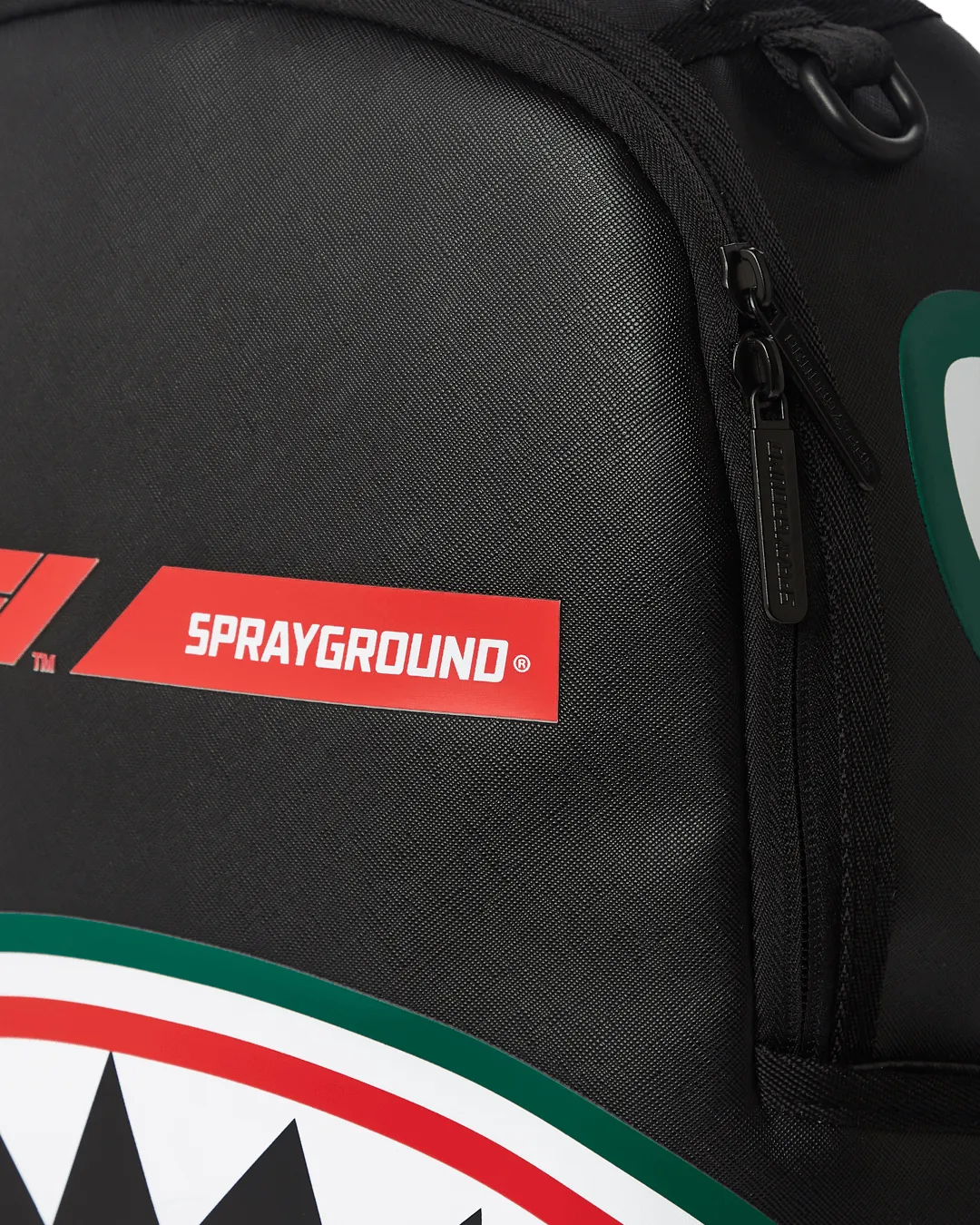 Sprayground Backpack FORMULA 1 OFFICIAL RACE TEAM BACKPACK (DLXV) Black