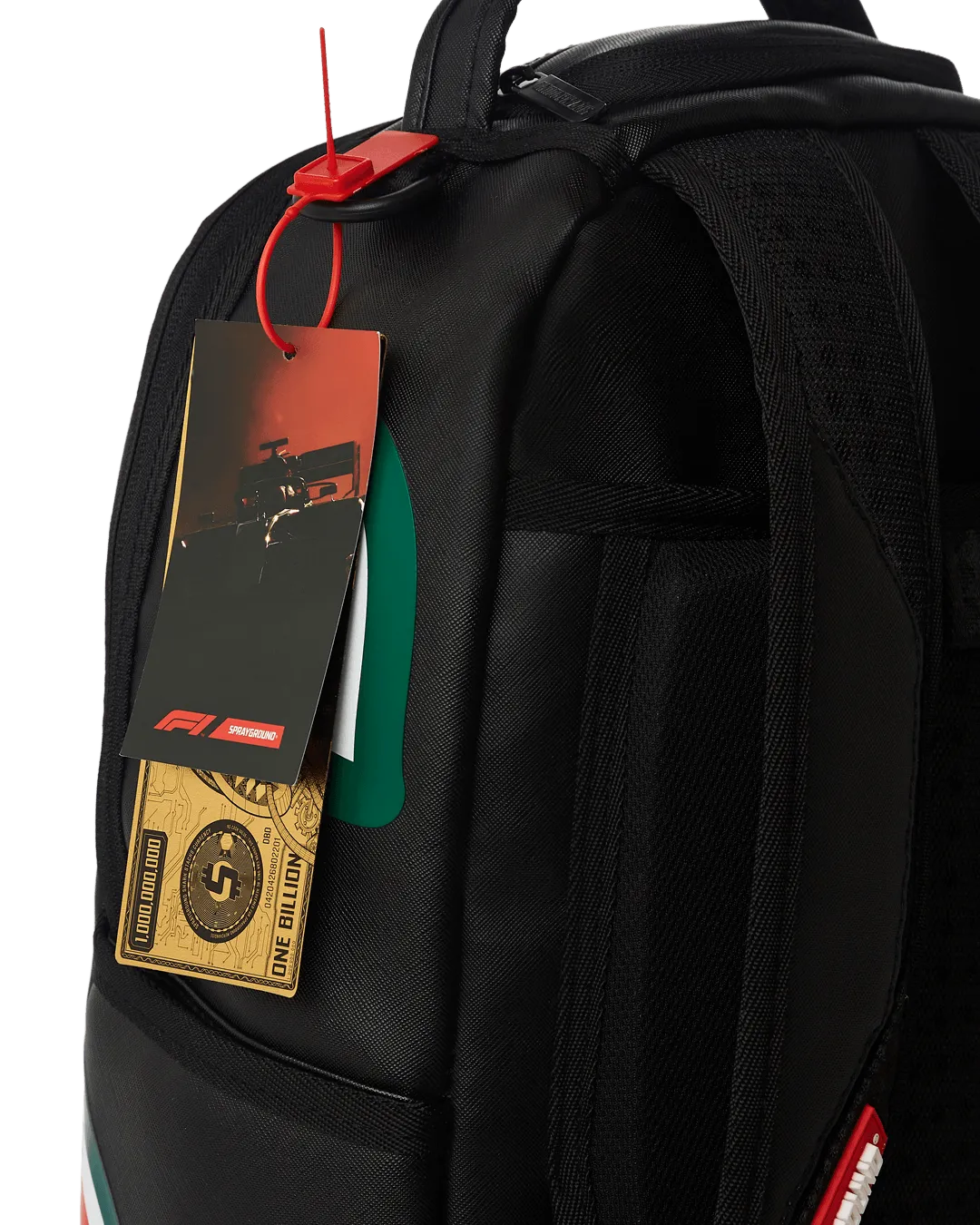 Sprayground Backpack FORMULA 1 OFFICIAL RACE TEAM BACKPACK (DLXV) Black
