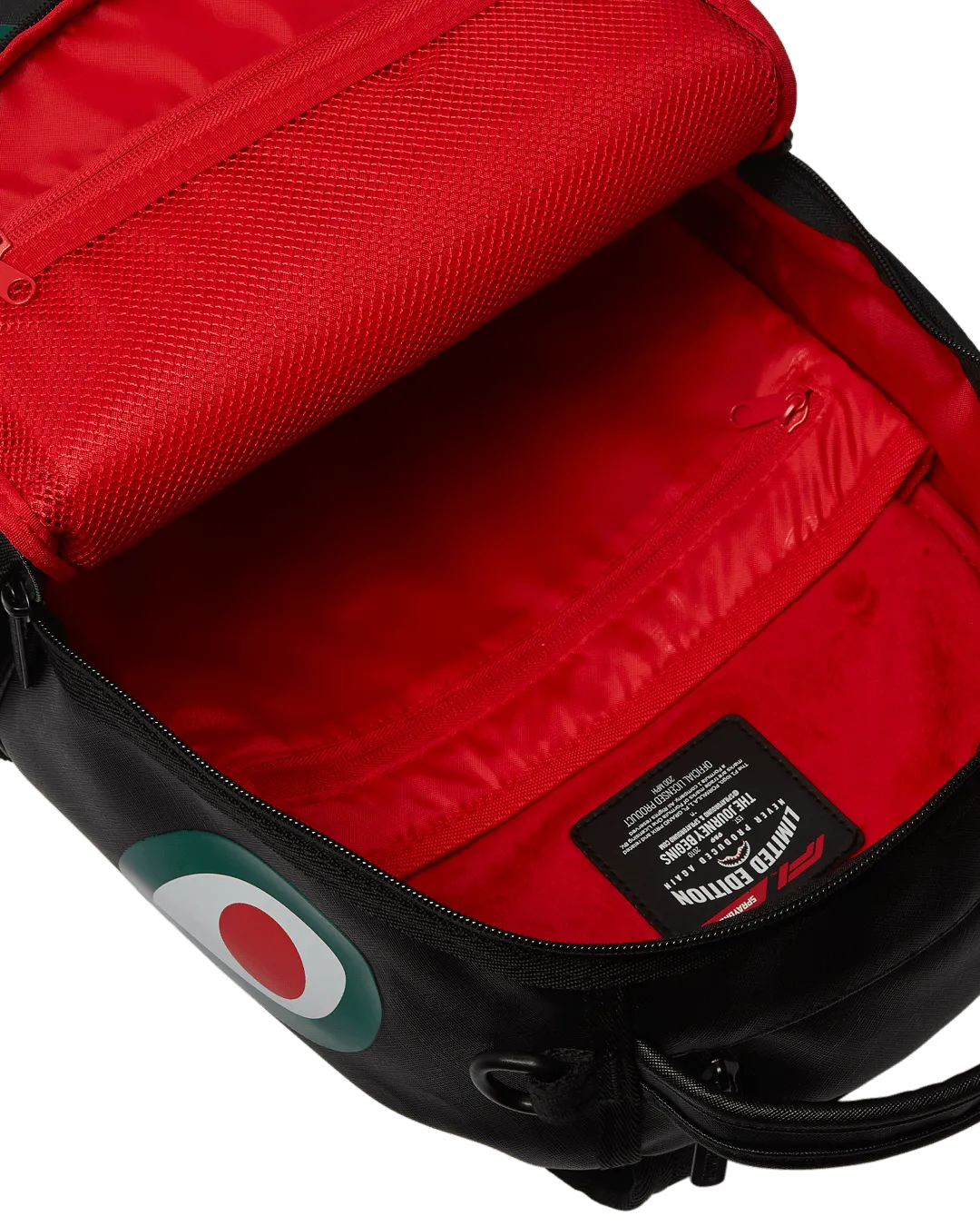 Sprayground Backpack FORMULA 1 OFFICIAL RACE TEAM BACKPACK (DLXV) Black